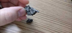 Green Glass From Outer Space?